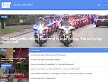 Tablet Screenshot of lawenforcementtoday.com